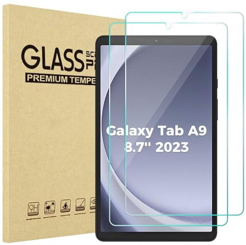 ProCase Screen Protector for 8.7 Galaxy Tab A11 2025 X130 X133 X135 /A9 2023 X110 X115 X117, Tempered Glass Clear Film Guard -2 Pack