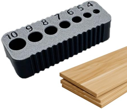 YNPQTDS Bloque guía de perforación para agujeros rectos – Accesorios de perforación – Guía de perforación | Para carpinteros de carpinteros DIY entusiastas amantes puerta banco de madera mesa de