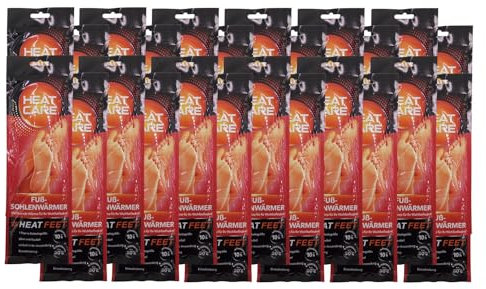 HEAT FEET 48 Paar Fußsohlenwärmer Wärmesohlen Schuhwärmer Sohle Fußwärmer