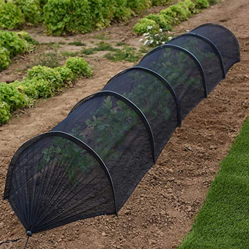 Thompson & Morgan Greenhouse Net Grow Tunnel Plant Protection from Pests & the Elements Ensuring High Yield 1 x Tunnel with Dimensions of 300 x 45 x 45cm