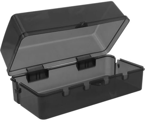 2Pcs Wasserdichte Outdoor Kabelbox - Wetterfeste Elektroboxen Mit 8 Kabeldichtungen, Schutzabdeckung FüR VerläNgerungskabel Und Steckdosen, Schwarz