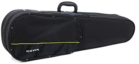 GEWA Violin Formetui Aspirante 1/4, schwarz, gepolsterte Schwebelagerung, wasserabweisend