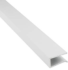 G03 LED Glaskantenprofil Kühlprofil Weiss 2m