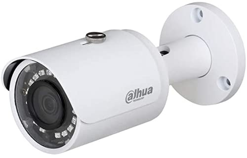 Dahua IPC-HFW1230S-S4 – Telecamera IP Bullet 2 MP/H.265+/30 Fps/Obiettivo da 2,8 mm/Angolo di 105/IR di 30 m/IP67/PoE/DWR/HLC