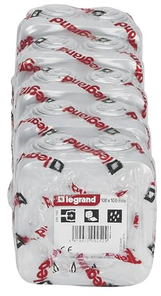 Legrand 200160 Lot de 5 boîtes de dérivation étanche Plexo 100x100mm
