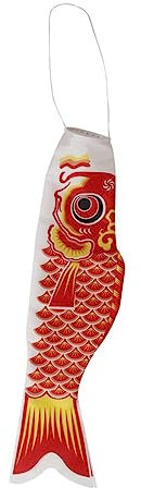 Sosoport Manche À Air Japonaise Koinobori Drapeau Carpe De 150 Cm pour Décoration Intérieure pour Usage Extérieur Et Marin