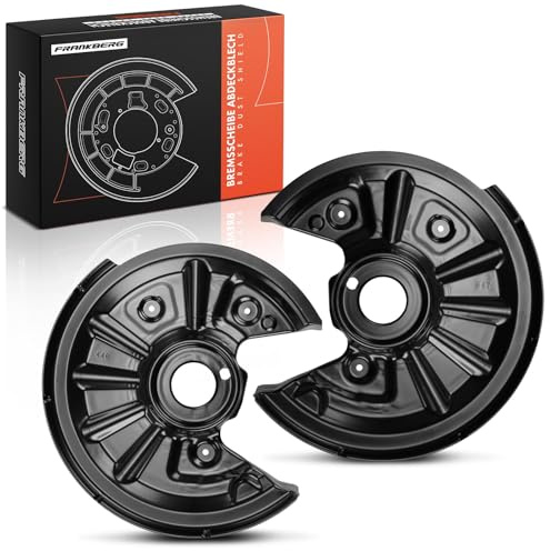 Frankberg 2x Chapas de anclaje Chapa protectora Trasero izquierdo derecho Compatible con Golf VII 5G1 BE1 BE2 BQ1 Q2 GAB GAG Leon ST 5F8 Golf VII Variante BA5 BV5 Leon 5F1 Replace# 11514