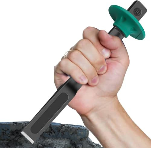 Mwqpgyh Ciseau À Béton, 10 Inch Burins Robustes | Burin À Béton Ciseau À Maçonnerie Robuste | Outil De Ciseau À Bois Professionnel | Ciseau À Brique Pour Outil De Sculpture, Ciseau À Carrelage