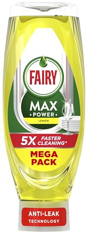 Fairy Max Power Washing up Liquid Lemon 730ML