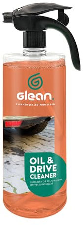 GLEAN Oil Driveway Restorer | 1 Litre | Heavy-Duty Oil Stain Remover, Tarmac Restorer For Driveways | Patio Cleaner, Efficient Resin Driveway Cleaner and Break up Degreaser