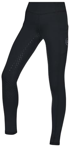 Dublin Kids Everyday Riding Tights, Black, Childs 12/25