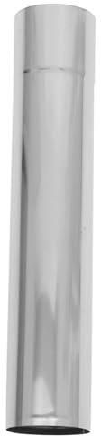 SHINEOFI Chimenea De Acero Inoxidable De Humos Recto Para Estufas De Leña Chimeneas y Hornos Accesorios Para Ventilación De Aire y Escape