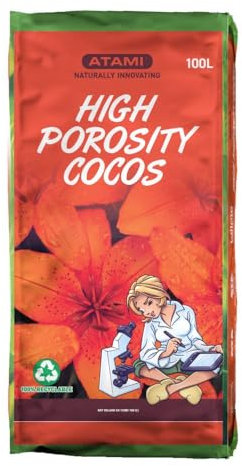 High Porosity Cocos - 50 Litres de fibre de coco et perlite - Atami