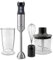 Ufesa BP4752 Vario 1400 Titanium XL Max Stabmixer, 1400 W, 4 Titanium-Klingen, XL-Fuß, 20 Geschwindigkeiten + Turbo, Ergonomisches und spritzwassergeschütztes Design, BPA-frei, Stahl/Grau