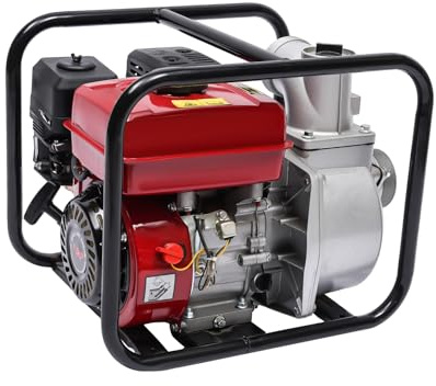 3inch Gasoline Powered Water Pump 7.5HP 4-Stroke Gas Engine Water Pump 210cc Water Transfer Garden Farm Irrigation Petrol Pump
