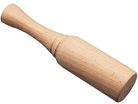 Mazo de tallado de madera de haya, martillo de trabajo de cuero, ideal para carpintería