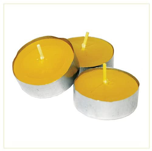 Virsus 200 Tea Light antizanzare alla citronella candeline Ceri profumate antigoccia per interno e esterno lumini da Giardino Feste ed Eventi