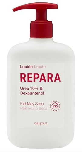 Körperlotion repariert 400 ml. Deliplus Urea 10 % und Dexpanthenol für sehr trockene Haut.