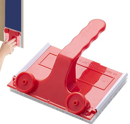 Coupe-bordure de peinture portable : brosse de peintre de bord de mur, pinceaux à poils pour la maison | Coupe-peinture réglable pour fenêtre d'angle de mur, moulure