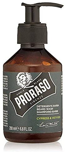 Proraso Beard Wash Cypress & Vetyver Bartshampoo, 200 ml
