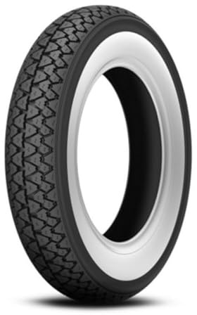 Außenreifen Kenda K333 Whitewall 3.00x10 42J TT | All Season | Scooterband/Bromfietsband | Aus hochwertigem Gummi für optimalen Grip | für den langfristigen Einsatz geeignet