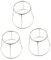 3pezzi Supporto Piatto Acciaio Inossidabile Per Pizza E Frutti Di Mare Rack Multiuso Per Vassoi Da Cucina Accessorio Da Ristorante Con Design Creativo E Base Stabile