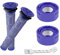 V8 Filter für Dyson, Ersatzfilter Zubehör für V8 Absolute Animal, V7 Absolute Motorhead Animal Staubsauger, 2 HEPA-Nachfilter, 2 Vorfilter, 1 Bürste, Ersatzteile Zubehor # 965661-01 & 96747801