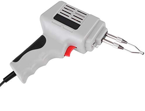 Lötpistole, Industriebedarf, 220 V, 100 W, Elektrische Lötkolbenpistole, Handschweißwerkzeug mit Lötdraht und Lichtern