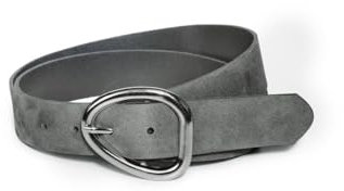 CECIL Damen B580757 Gürtel, Chalk Grey Leather, 105