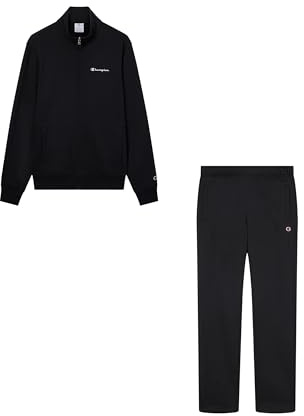Champion Legacy - Sudadera para hombre, talla M, color negro, Negro, M