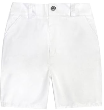 Generico Pantaloncini per Bambini Ragazzi,Pantaloni Corti da Jogging Ragazzi Uniforme Shorts Scolastici Estate Sport Casual Running Bermuda Leggera Comfort Traspirante Elegante Corsa