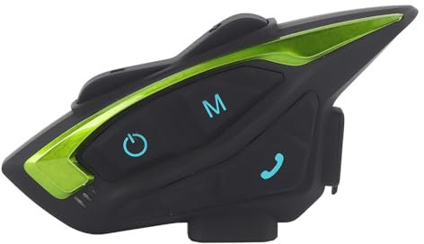 aqxreight Motorcykel Headset Hjälm Headset Intercom System med 1000 M Intervall 20h Lektid IP67 för Motorcykel ATV Snöskoter UTV