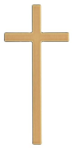 Holyart Croce Bronzo Lucido 10 cm per Esterno
