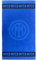 Inter Premium Strandtuch, 180 x 100 cm, Handtuch 100% Baumwolle, Logo, Made in Italy, Farbe Blau