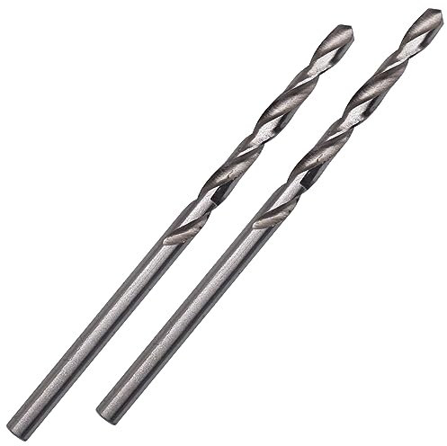 SKIR'CO (2 piezas) Brocas 3,5 mm, Broca helicoidal de Acero rápido para metal, Brocas para metal HSS, Punta dividida, DIN 338