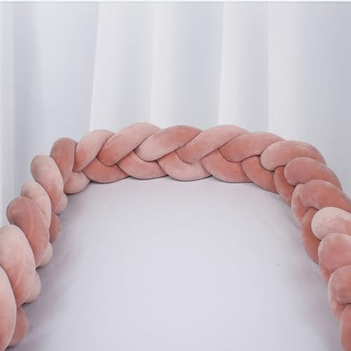 IIQI® Letto a ​Treccia Cuscino, Cuscino decorativo, cuscino coccoloso soffice intrecciato (A15,200cm)
