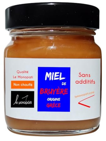 Miel de qualité Le Monopati (2x250g, Bruyère)