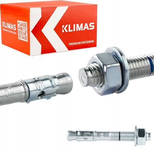Ankare för tung last, bultankare kilankare ankare ankare bult m8 m10 m12 m16 Zn (25, 12 x 115 mm)