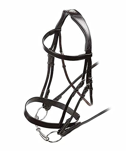 Shires Velociti Hunter Cavesson Bridle Full Havana