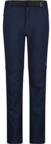 CMP Mixte Enfant Pantaloni Zip Off Elasticizzati Da Bambini, B.Blue-Bluish, 98 EU