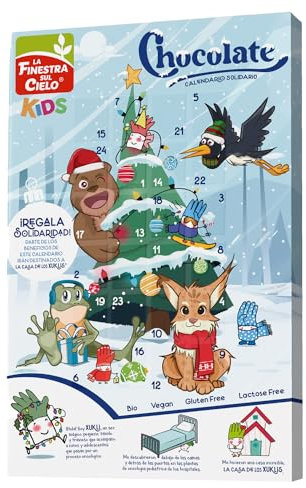 Calendario de adviento BIO vegan La Finestra sul Cielo 120g