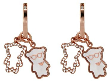Emporio Armani Women's Rose Gold Brass Earring, EGS3115221