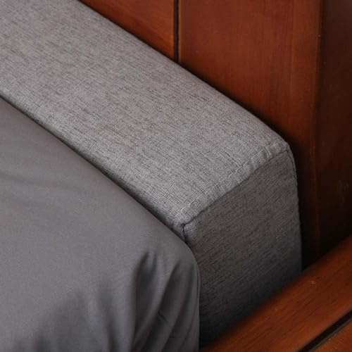 Pont de lit en mousse à mémoire de forme pour lit king size/queen size, extension de matelas rembourrée avec traversin long oreiller