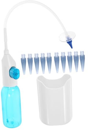 OATIPHO Pulitore Per Orecchie Con Lavaggio Ad Kit Per Rimozione Cerume Dispositivo Manuale Per Pulizia Orecchie Di Irrigazione Auricolare Rimuove Cerume Accumulato Per Uso Domestico