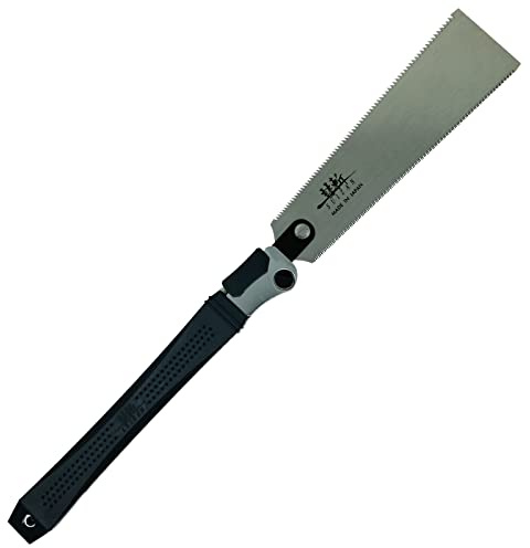 SUIZAN Folding Ryoba Double Edge Saw 9.5 - Professional Japanese Pullsaw Handsaw Woodworking Tools