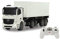 JAMARA 405148 - LKW Mercedes Benz Arocs 1: 20 2,4GHz - 2 Geschwindigkeiten, ca. 6 km/H, bis zu 30 min. Fahrspaß, Auflieger Per Fernsteuerung An-& Abkoppelbar, Container abnehmbar, Türen Öffnen, White