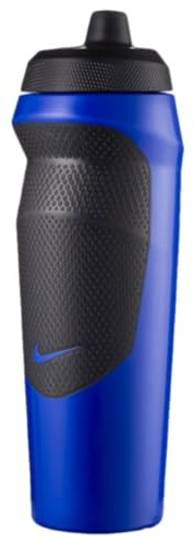Nike Rubber Hypersport Water Bottle, 590 ml (Game Royal/Black/Black/Game Royal), 500 ml