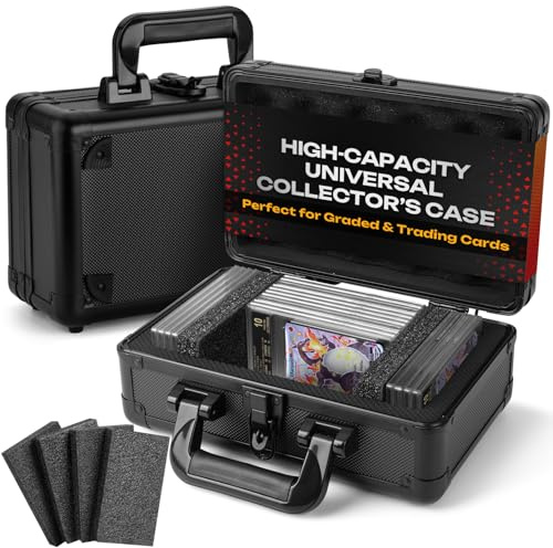 Graded Card Storage Box, Trading Card Case for PSA Graded Pokemon Cards, Sports Card Storage Boxes as PSA Card Holder, Baseball Card Case, Slab Case, Sports Card Case, PSA Card Case, Graded Card Case