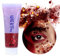 Prreal Körper-Glitter-Gel 50ml, Gesichts- und Körper-Sequin-Gel, Flüssiger Lidschatten, Chunky Glitter für Gesicht, Haare, Nägel, Holographisches Kosmetik-Laserpuder für Festival-Make-up #Rot
