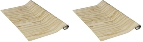 Venilia Lámina adhesiva, Pino Aspecto madera Marrón, 45cm x 1,5m, Espesor 95μ, Vinilo autoadhesivo para muebles o cocina, decorativas papel pintado pared, PVC sin ftalatos, Fabricado en UE